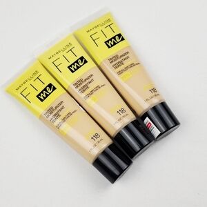 FIRM PRICE 🔥Maybelline Fit Me Tinted Moisturizer BUNDLE OF 3